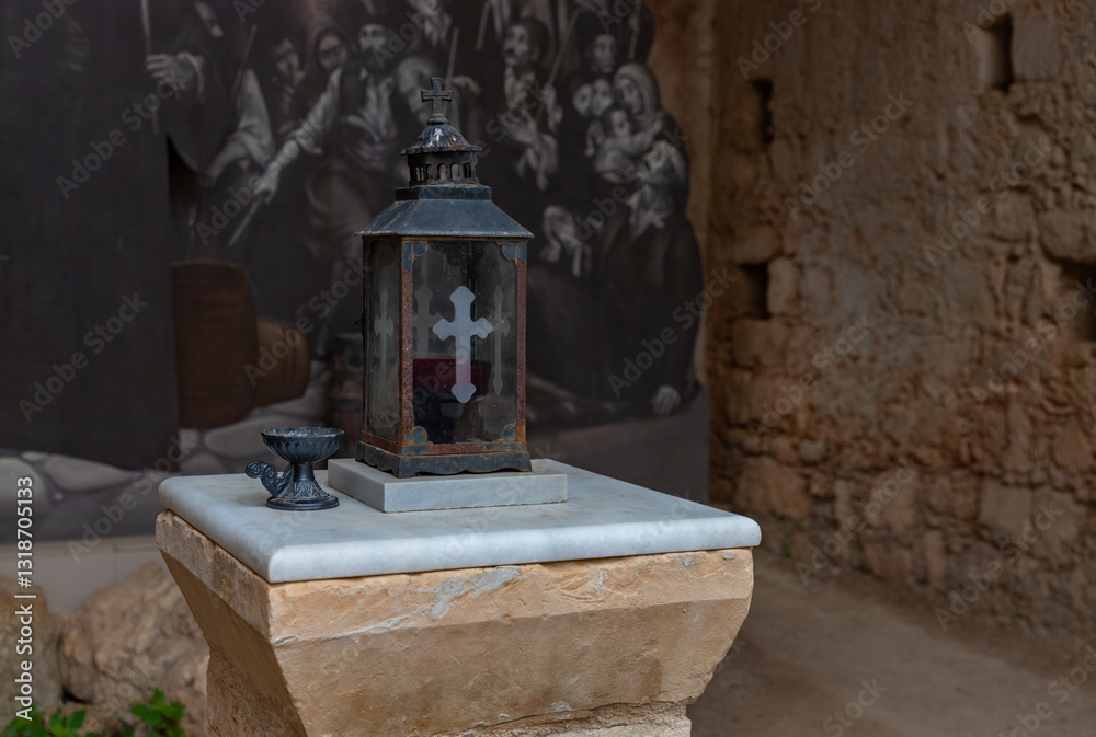 Arkadi Monastery Pedestal