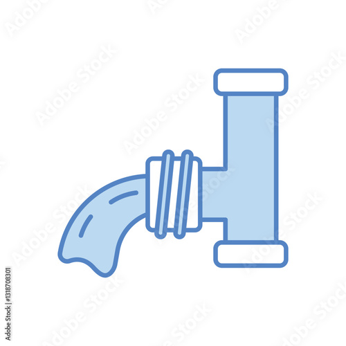 Waterpipe   Vector icon