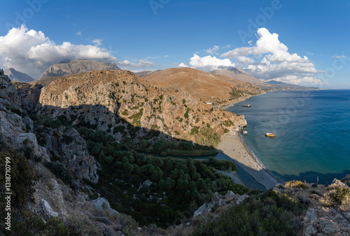 Preveli Beach and Preveli Palm Forest