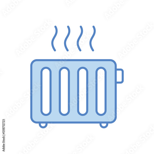 Radiator Vector icon