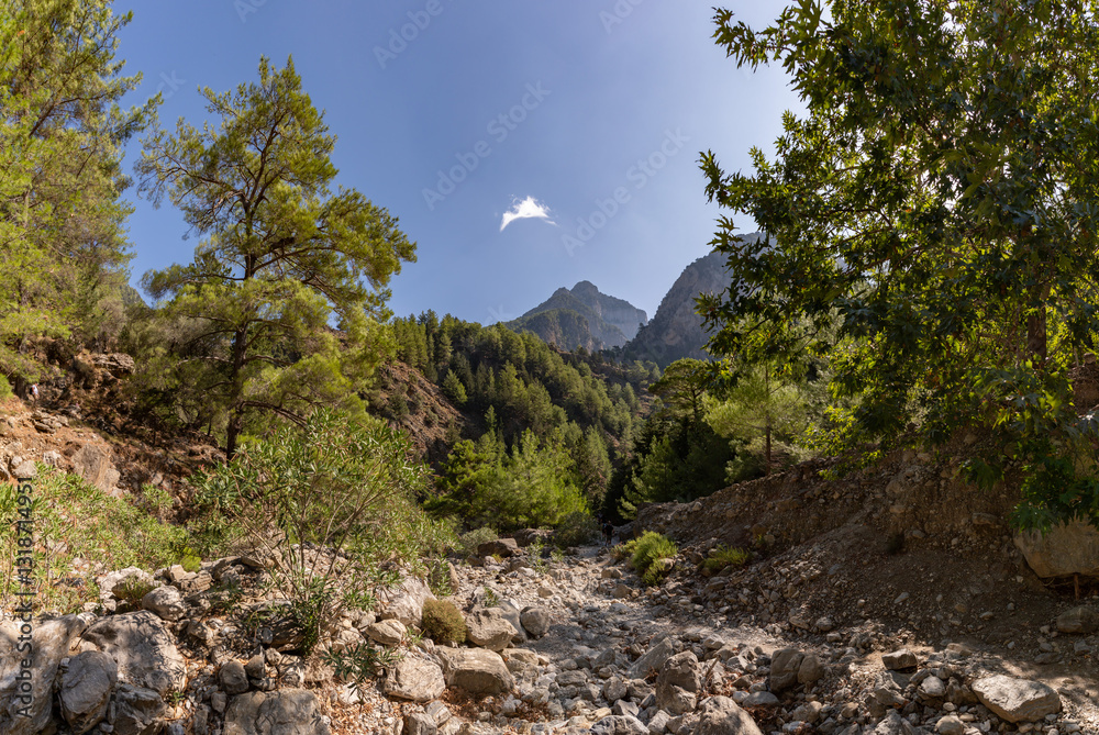 Samaria Gorge Landscape