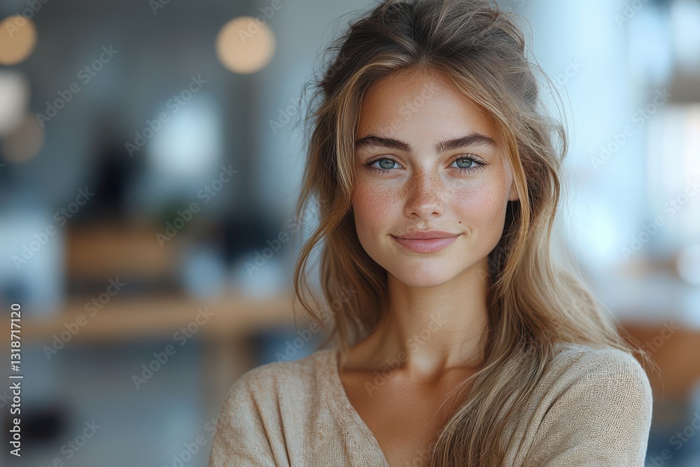 A striking supermodel in a full-body portrait showcasing her beauty and elegant pose against a plain backdrop. A striking supermodel in a full-body portrait showcasing her beauty and elegant pose against a plain backdrop.