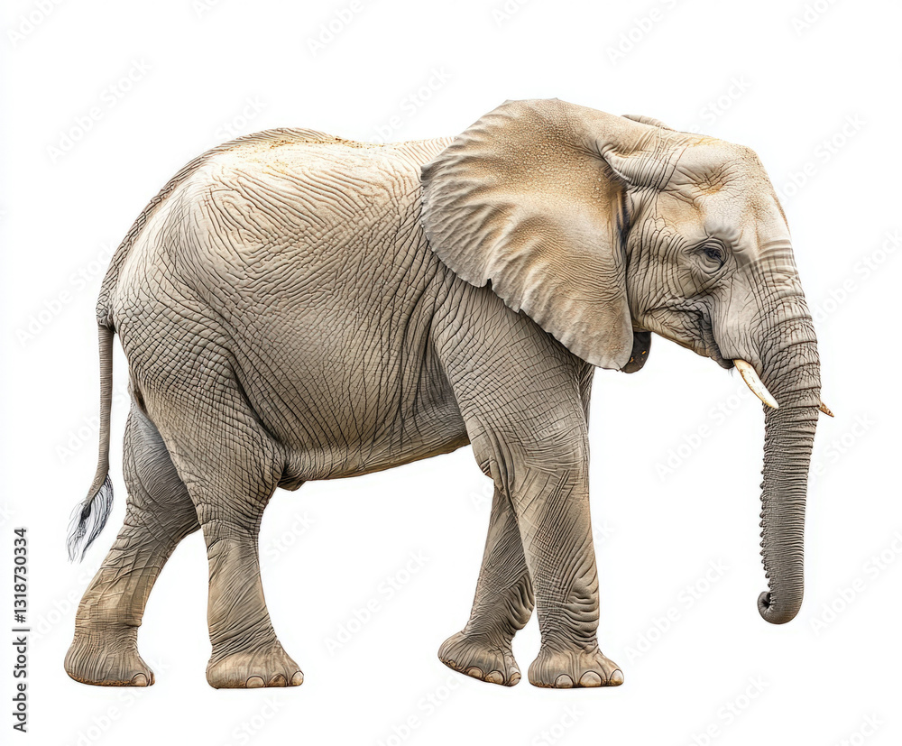 Fototapeta premium elephant isolated