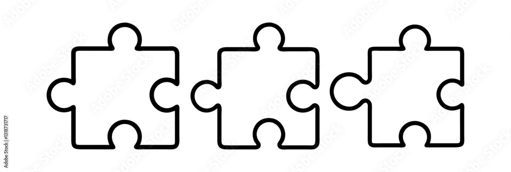 puzzle piece icon, puzzle piece line art - simple line art of puzzle piece, perfect for puzzle piece logos and icons puzzle piece icon, puzzle piece line art - simple line art of puzzle piece, perfect for puzzle piece logos and icons