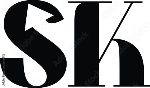 letter s arrow recycle or exchange logo with vector file.