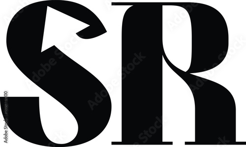 letter s arrow recycle or exchange logo with vector file.