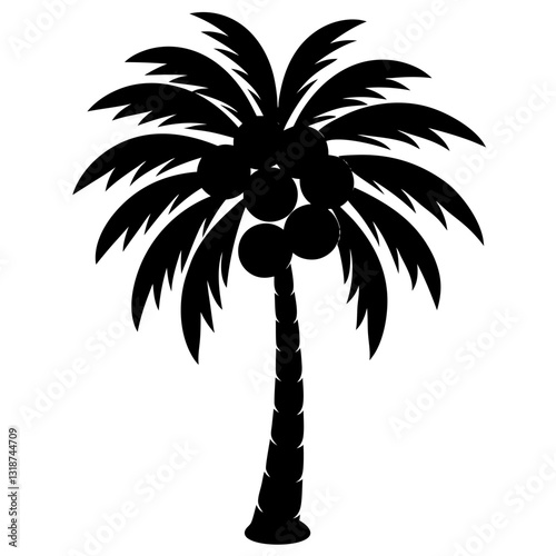 tree silhouettes with white background