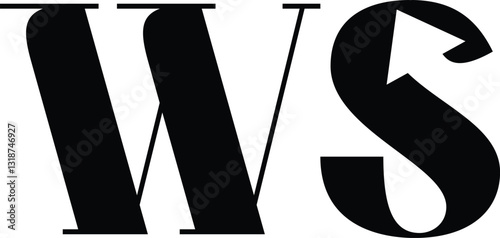 letter s arrow recycle or exchange logo with vector file.