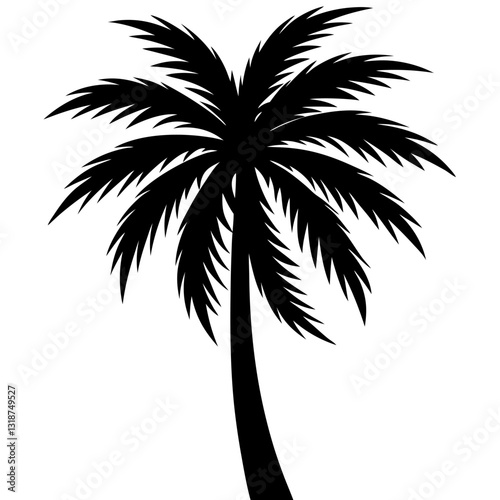 tree silhouettes with white background