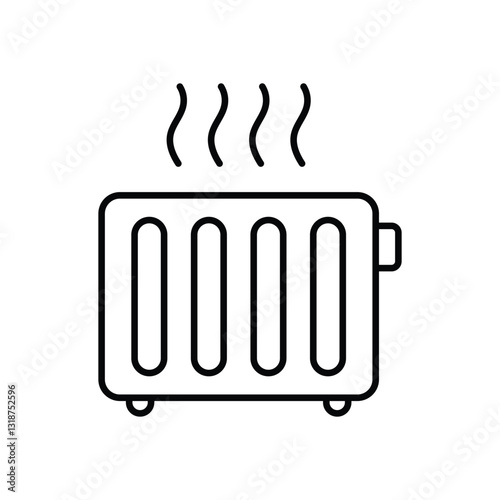 Radiator Vector icon