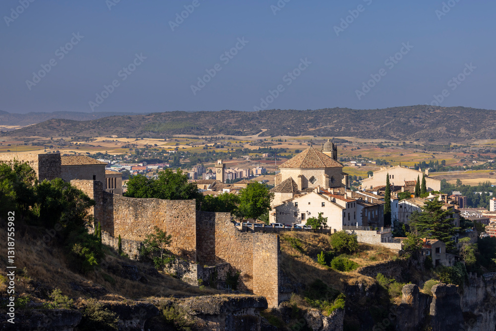 Fototapeta premium Cuenca old town, UNESCO site, Kastilie La Mancha, Spain