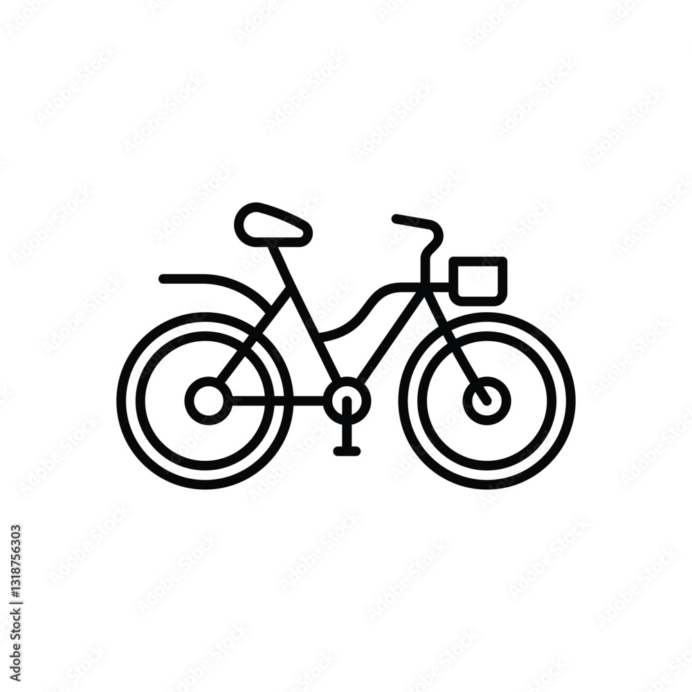 Bicycle Vector icon Bicycle Vector icon