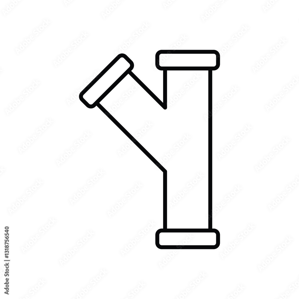 Plumbing Pipe Vector icon Plumbing Pipe Vector icon