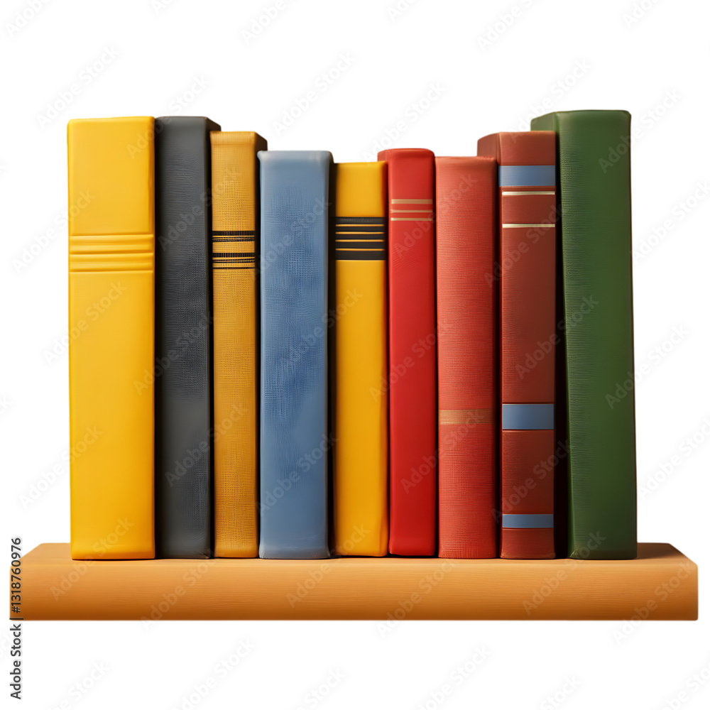 A colorful collection of books arranged neatly on a shelf, representing the joy of reading and knowledge. A colorful collection of books arranged neatly on a shelf, representing the joy of reading and knowledge.
