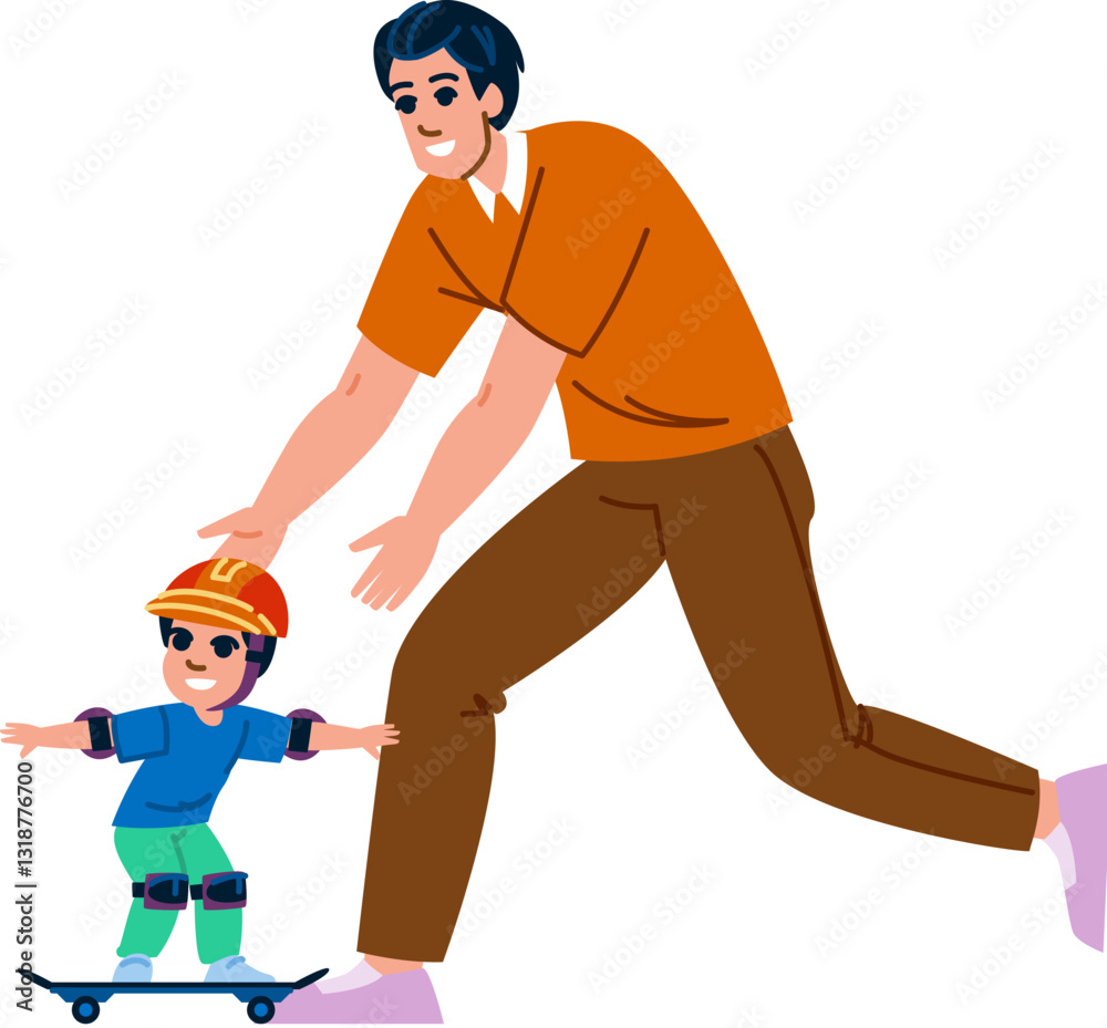 tricks teaching skateboard vector tricks teaching skateboard vector