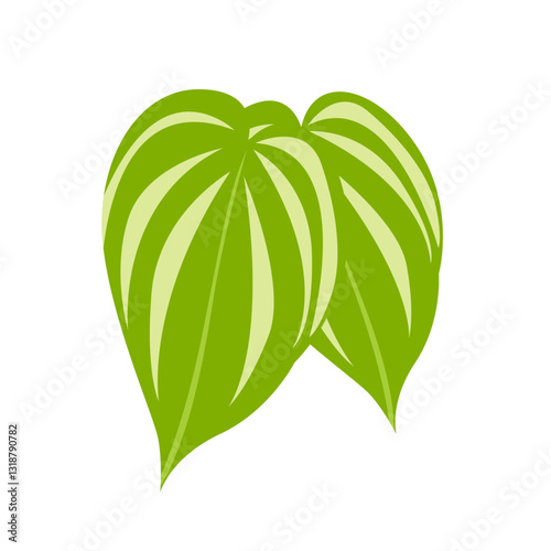green leaf vector