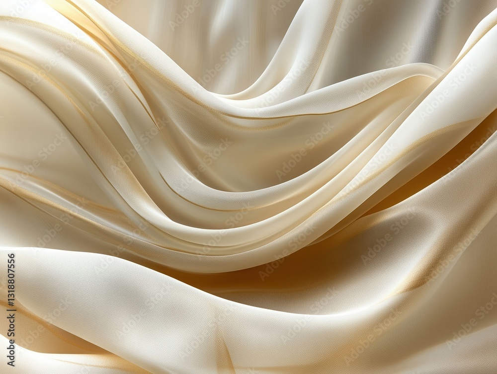 Obraz premium Soft Beige Gradient with Depth