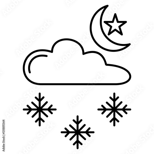 midnight snow