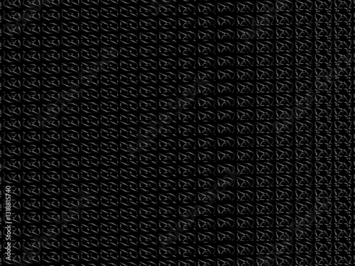 Metal texture steel background. Modern sheet metal 3d pattern. 3d black iron vector illustration.