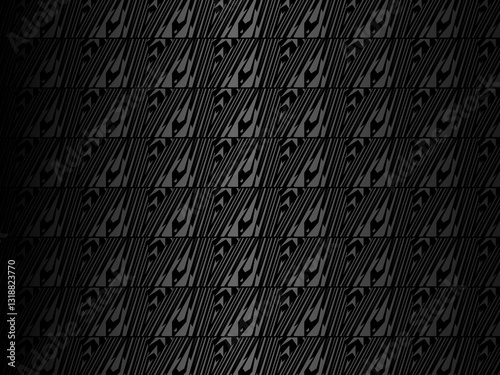 Metal texture steel background. Modern sheet metal 3d pattern. 3d black iron vector illustration.