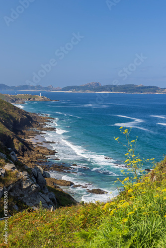 Obraz na płótnie Miradoiro de Cabo Home, Cangas near Hio, Province of Pontevedra, Galicia, Spain w salonie
