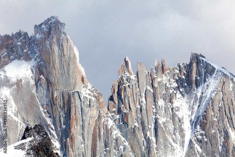 View of Los Glaciares National Park, El Chalten,Patagonia, Argentina.