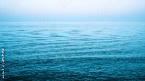 Wallpaper Mural Serene blue abstract gradient, minimalistic and clean, evoking calm and tranquility.
 Torontodigital.ca