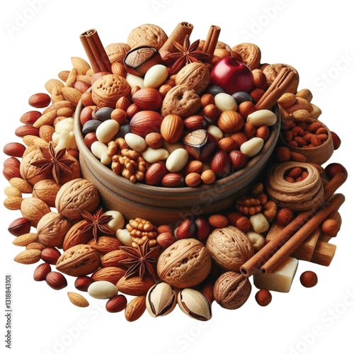 nuts in a bowl