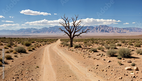 Le désert aride