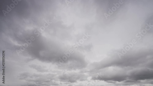 Timelapse of clouds in the sky