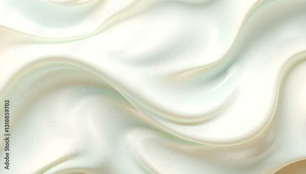 Obraz premium 청록연두그라데이션크림배경