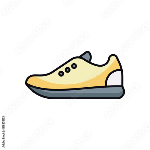 Gym Shoes stock illustration