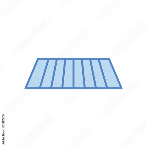 Yoga Mat stock illustration