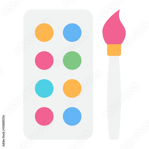 Vibrant Watercolor Paint Set for Artists