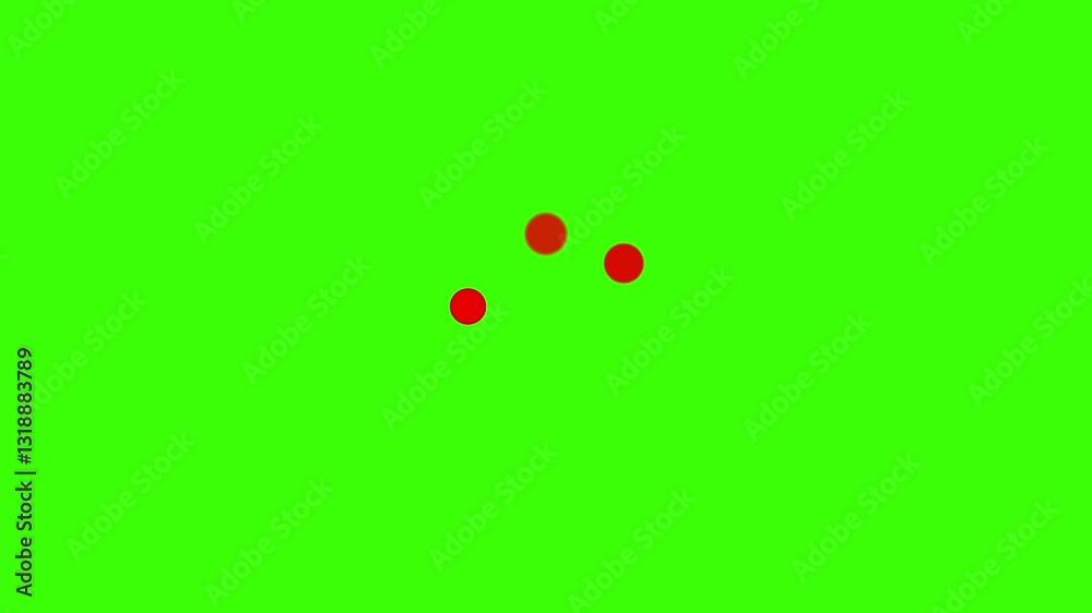 Typing loading dots on green background with alpha channel. Loading is indicated by a dot 4k animation. Load dot icons. A set of loading icon animations is isolated on a green background. Typing loading dots on green background with alpha channel. Loading is indicated by a dot 4k animation. Load dot icons. A set of loading icon animations is isolated on a green background.