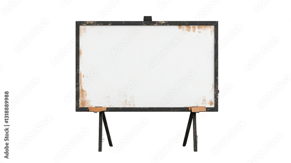 Obraz premium Presentation board on a transparent background office space image