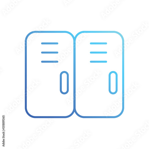 Locker Room stock illustration