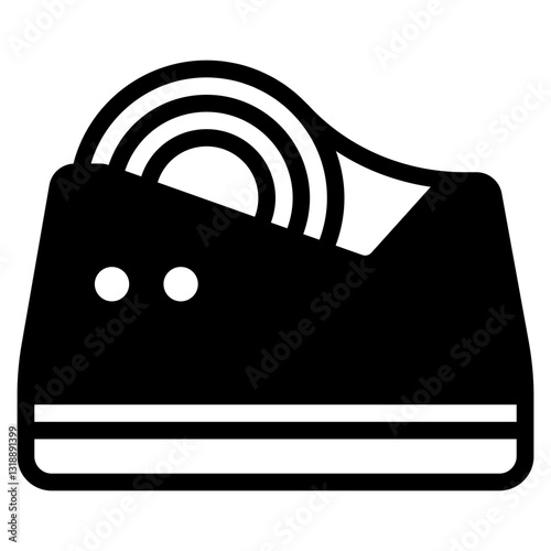Minimalist Tape Dispenser for Easy Access