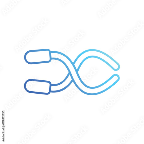 Battle Ropes stock illustration