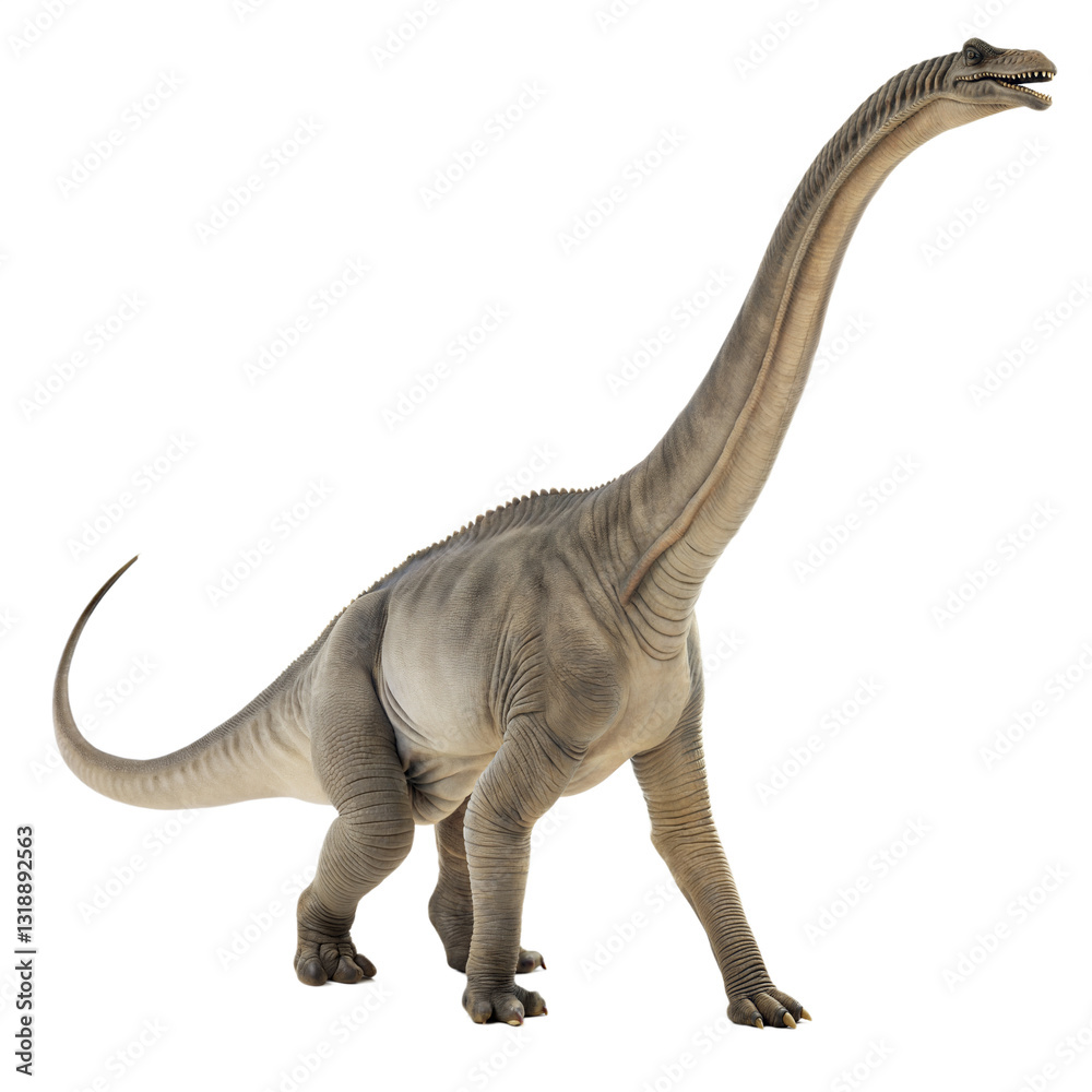 Obraz premium Diplodocus AI Generated Image