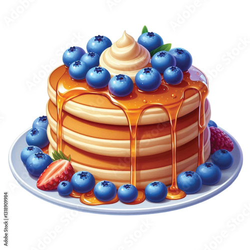 pancake vector