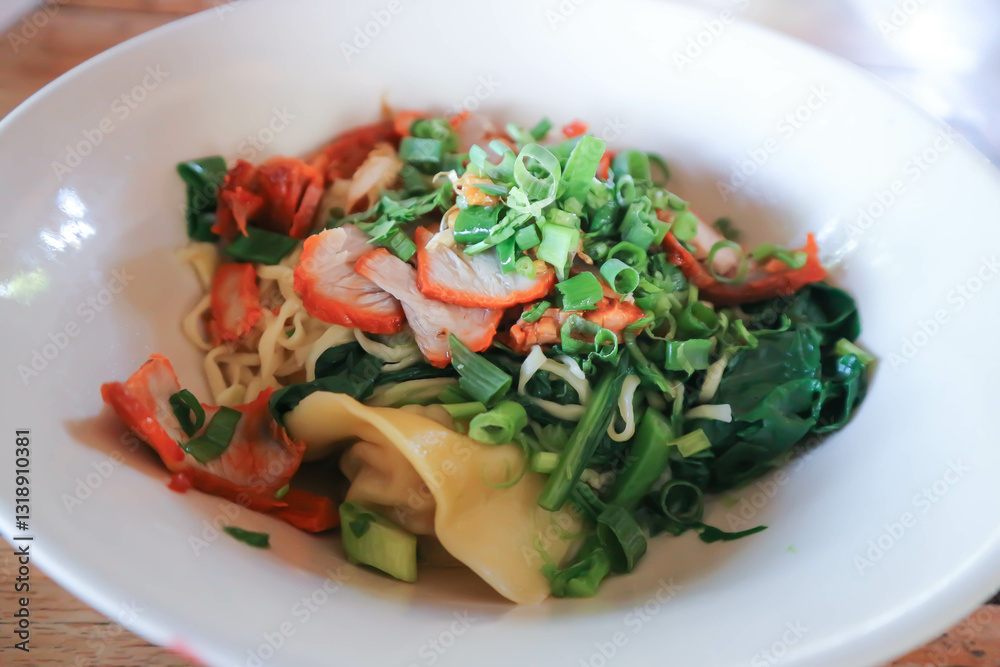 noodles or pork noodles or noodles without soup noodles or pork noodles or noodles without soup