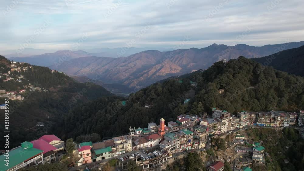 Shimla city, Shimla is the state capital of Himachal Pradesh located amidst the Himalayas of India. Shimla city, Shimla is the state capital of Himachal Pradesh located amidst the Himalayas of India.