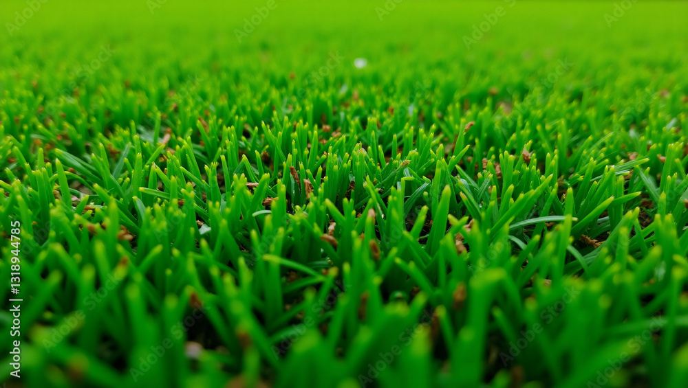 A lush, vibrant green grass field stretching out under bright sunlight, showcasing the natural beauty of a well-maintained lawn. A lush, vibrant green grass field stretching out under bright sunlight, showcasing the natural beauty of a well-maintained lawn.