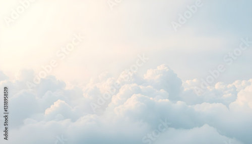 Cloudy sky background