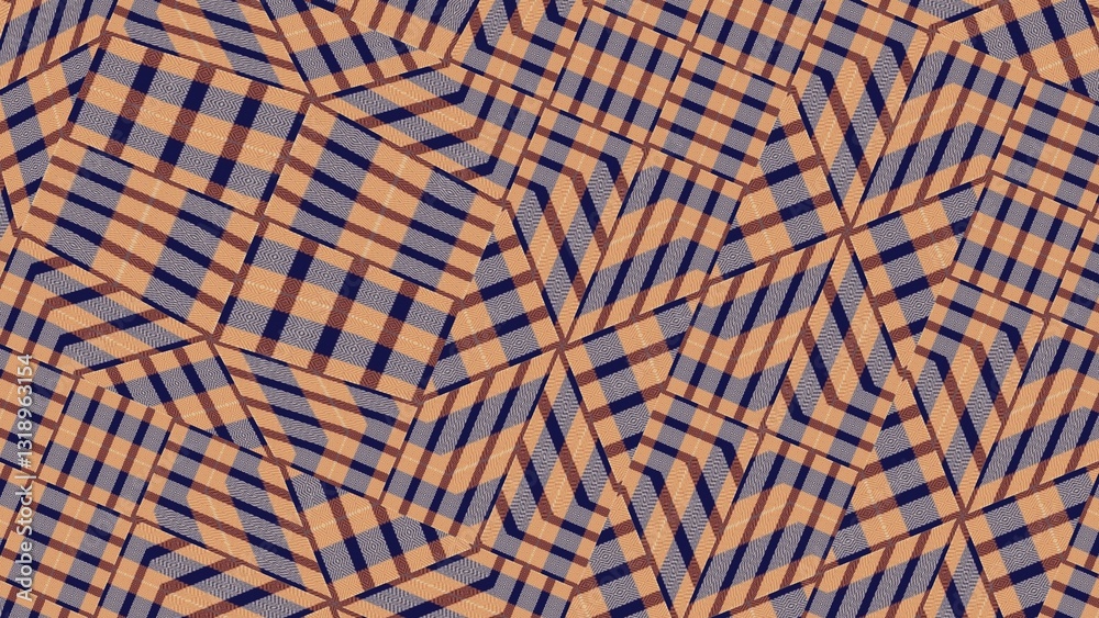 Fototapeta premium Striped wallpaper. Design for decor, print. Background in 4k format 3840х2160.