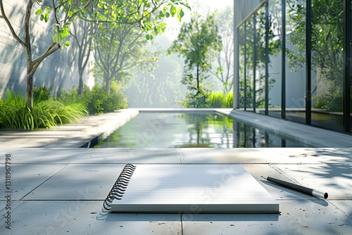 Ultra Hd Picture of Architecture Concept with Notepad