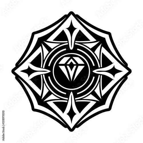 Collection of Templar Knight Symbols Glyph Icons  

