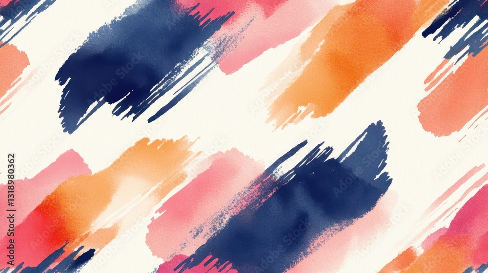 Fondo abstracto con acuarelas colores