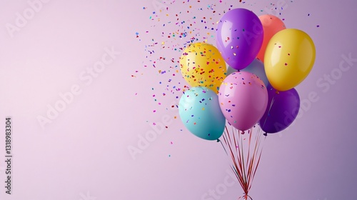 Colorful Balloon Bouquet for Festive Celebrations